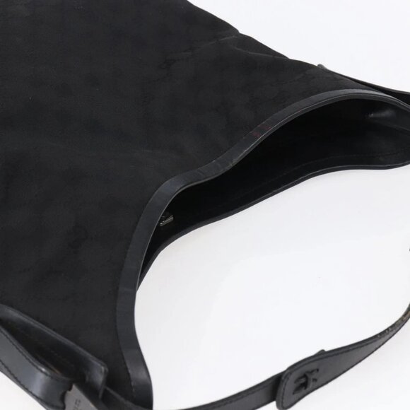 GUCCI GG Canvas Shoulder Bag Black 106242 Auth 149723 - Picture 7 of 16